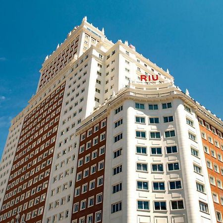 Riu Plaza Espana Madrid Bagian luar foto