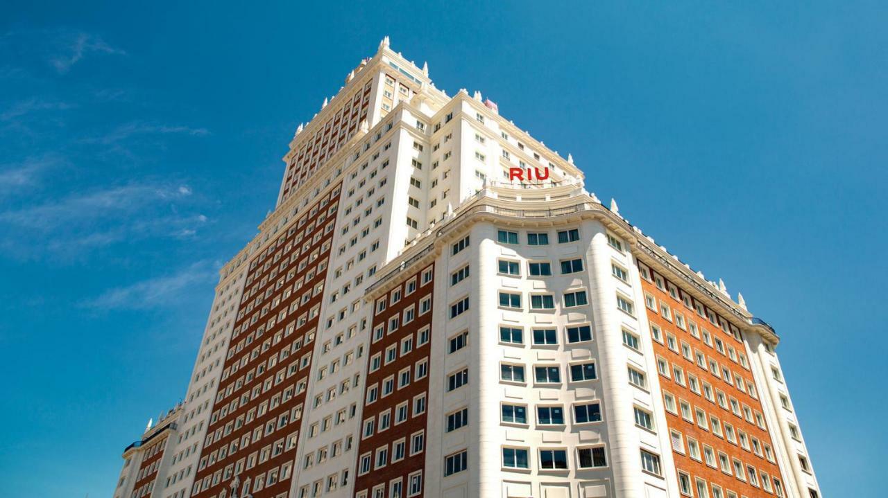 Riu Plaza Espana Madrid Bagian luar foto